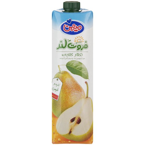نکتار گلابی میهن 1 لیتری