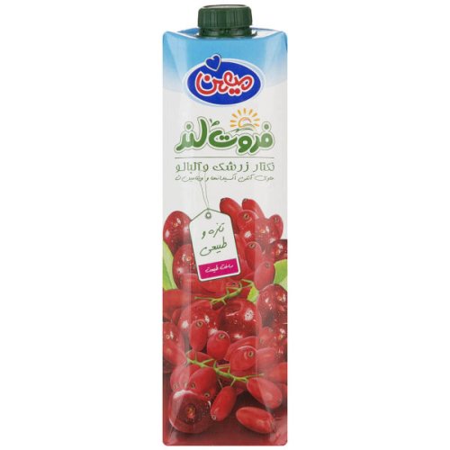 نکتار زرشک و آلبالو میهن 1 لیتری