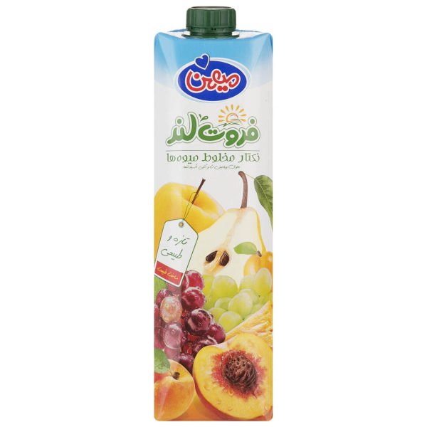 نکتار مخلوط میوه ها میهن 1 لیتری