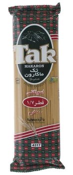 ماکارونی رشته ای قطر 1.7 تک ماکارون 700 گرمی