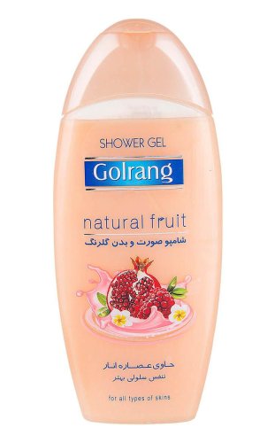شامپو صورت و بدن حاوی عصاره انار گلرنگ 400 گرمی