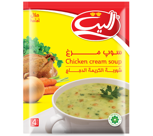 سوپ مرغ الیت 61 گرمی