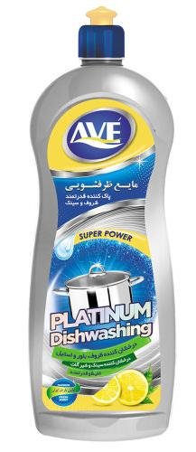 مایع ظرفشویی پلاتینیوم زرد اوه 750 گرمی