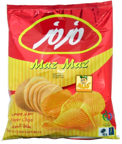 سوپر چیپس ساده مزمز (بزرگ) 250 گرمی