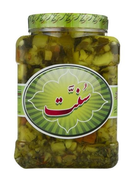 ترشی مخلوط بختیاری سنت 1200 گرمی