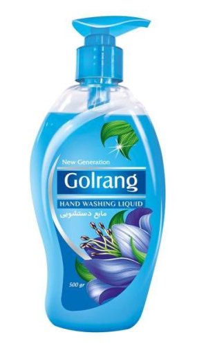 مایع دستشویی صدفی آبی گلرنگ 500 گرمی