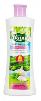 شامپو سیر و گزنه حیات 400 گرمی