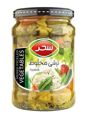 ترشی مخلوط سحر 650 گرمی