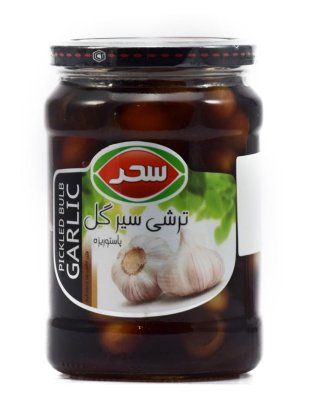 ترشی سیر گل سحر 650 گرم