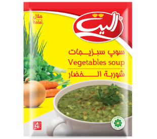سوپ سبزیجات الیت 65 گرمی