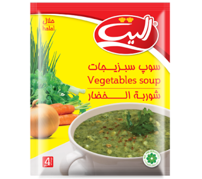 سوپ سبزیجات الیت 65 گرمی