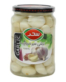 ترشی سیر مروارید سحر 660 گرم