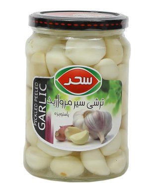 ترشی سیر مروارید سحر 660 گرم