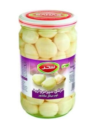 ترشی سیر مروارید سحر 250 گرمی