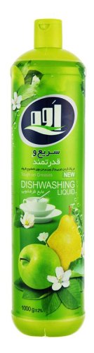 مایع ظرفشویی سیب و گلابی اوه 1000 گرمی