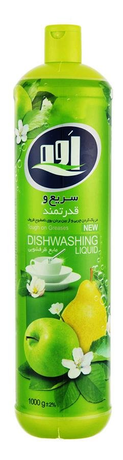 مایع ظرفشویی سیب و گلابی اوه 1000 گرمی