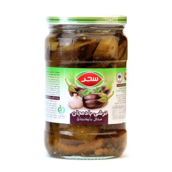 ترشی بادمجان سحر 650 گرمی