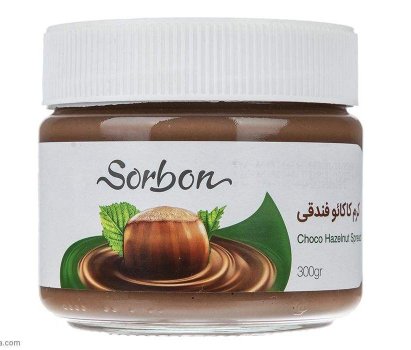 کرم کاکائو فندقی سوربن 300 گرمی
