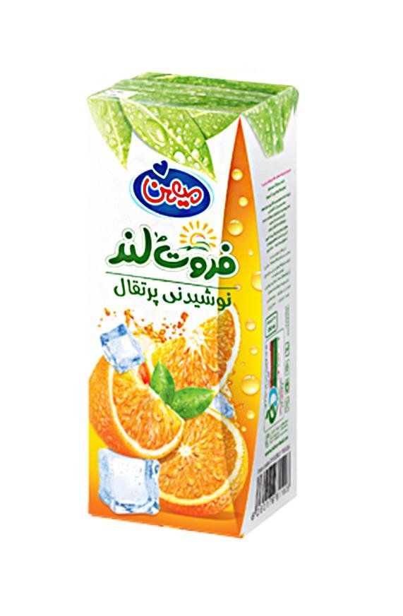 آبمیوه پرتقال فروتلند میهن 200 میلی لیتری