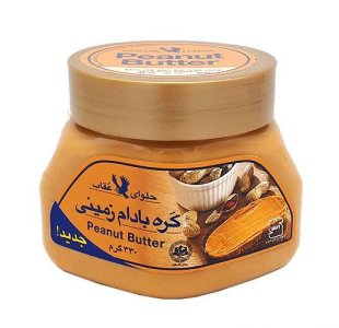 کره بادام زمینی عقاب 330 گرمی