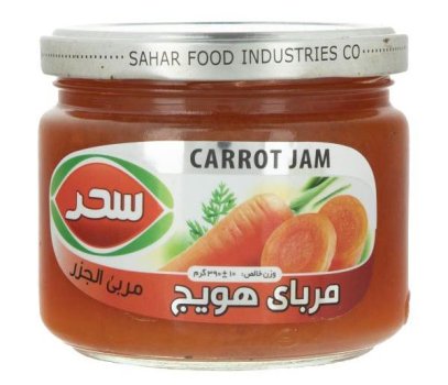 مربا هویچ شیشه سحر 390 گرمی