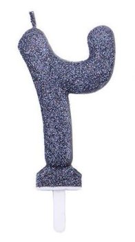 شمع اکلیلی نوک مدادی عدد فارسی 2 (دو)