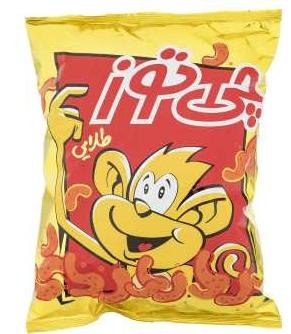 اسنک طلایی چی توز 110 گرمی