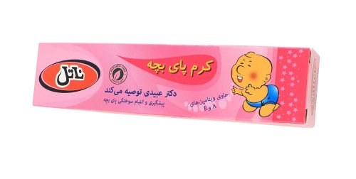 کرم پای بچه حاوی ویتامین آ و ای ناتل