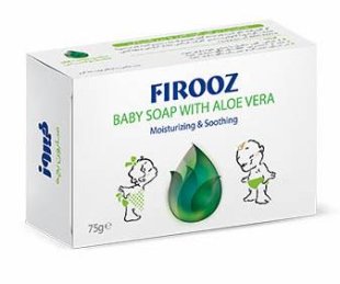صابون بچه حاوی آلوئه ورا فیروز 75 گرمی