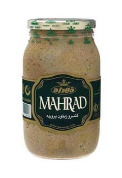 زیتون پرورده شیشه مهراد 480 گرمی