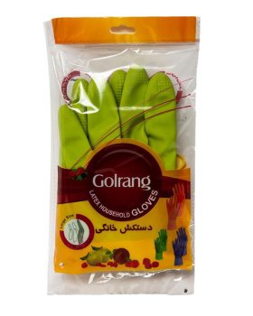 دستکش خانگی سایز بزرگ گلرنگ