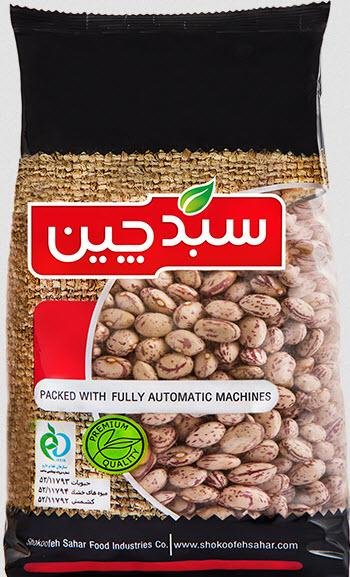 لوبیا چیتی سبد چین 900 گرمی
