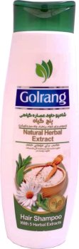 شامپو 5 گیاه گلرنگ 400 گرمی