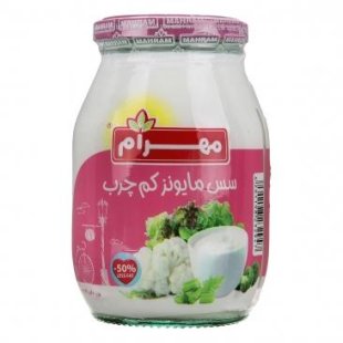 سس مایونز کم چرب مهرام 460 گرمی