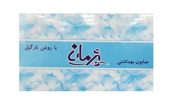 صابون روغن نارگیل پژمان جعبه 6 قالبی