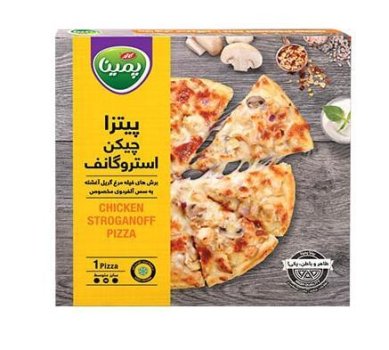 پیتزا چیکن استروگانف پمینا کاله 360 گرم