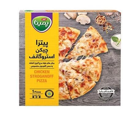 پیتزا چیکن استروگانف پمینا کاله 360 گرم
