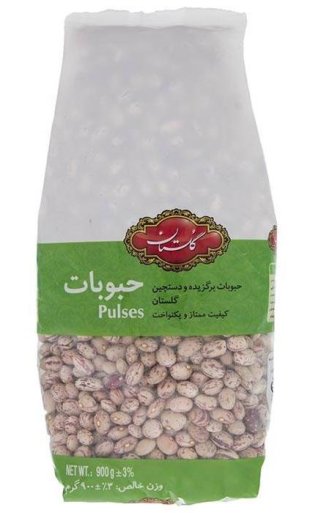 لوبیا چیتی گلستان 900 گرمی