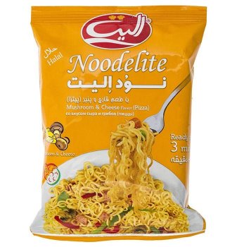 نودل با طعم قارچ و پنیر الیت 75 گرمی