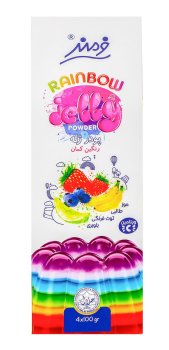 پودر ژله رنگین کمان فرمند 400 گرم
