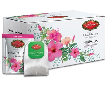 دمنوش چای ترش تی بگ گلستان 20 عددی