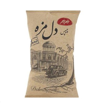 چیپس دل مزه نمکی مزمز 95 گرم