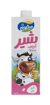 شیر تازه کم چرب میلکوم میهن 1 لیتری