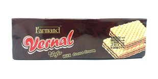 ویفر کاکائویی ورنال فرمند 80 گرم