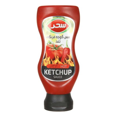 سس گوجه فرنگی تند سحر 390 گرم