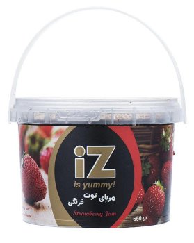 مربا توت فرنگی ایز 650 گرم