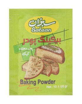بیکینگ پودر سبزان 10 گرمی