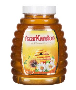 عسل طبیعی آذر کندو 1500 گرم