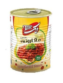 کنسرو سس ماکارونی با سویا تک 400 گرم