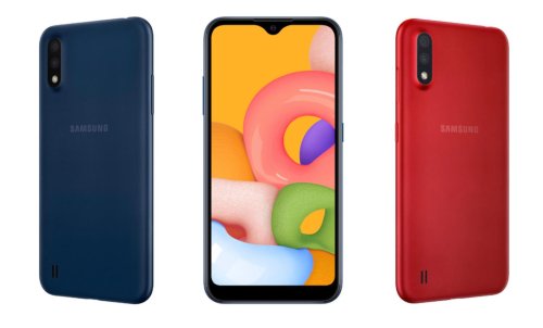 گوشی موبایل سامسونگ مدل Galaxy A01 دو سیم کارت ظرفیت 16 گیگابایت